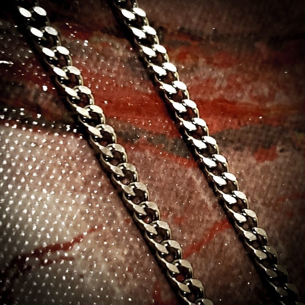 Stainless steel Micro Cuban link Necklace - Picture 2 of 2